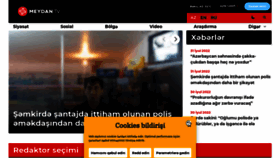 What Meydan.tv website looked like in 2022 (1 year ago)