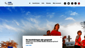 What Marathoneindhoven.nl website looked like in 2022 (1 year ago)