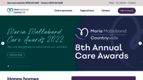 What Mmcgcarehomes.co.uk website looked like in 2022 (1 year ago)