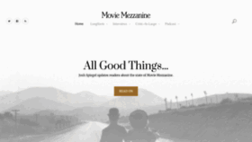 What Moviemezzanine.com website looked like in 2022 (1 year ago)