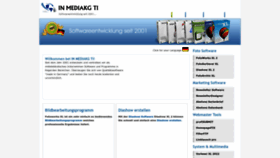 What Mediakg.de website looked like in 2022 (1 year ago)