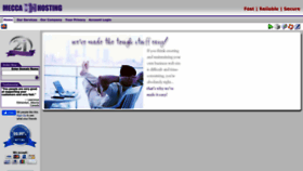 What Meccahosting.co.uk website looked like in 2022 (2 years ago)