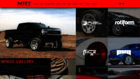 What Mhtwheels.com website looked like in 2022 (1 year ago)