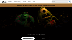 What Monstersuniversity.com website looked like in 2022 (1 year ago)