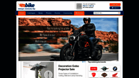 What Mbike.com website looked like in 2022 (1 year ago)