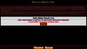 What Manipurmatka.net website looked like in 2022 (1 year ago)