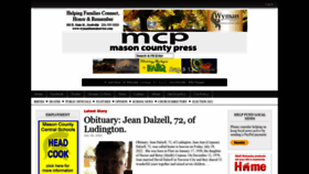 What Masoncountypress.com website looked like in 2022 (1 year ago)
