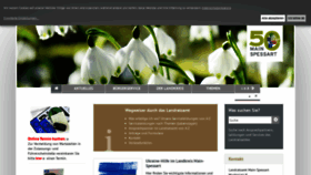 What Main-spessart.de website looked like in 2022 (1 year ago)