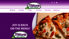 What Miltonscraftbakers.com website looked like in 2022 (1 year ago)