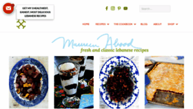 What Maureenabood.com website looked like in 2022 (1 year ago)