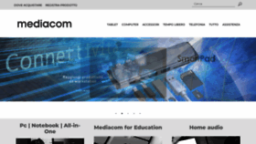 What Mediacomeurope.it website looked like in 2022 (1 year ago)