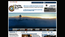 What Memorial-charlesdegaulle.fr website looked like in 2022 (1 year ago)