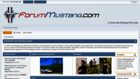 What Mustangv8.com website looked like in 2022 (1 year ago)