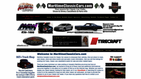 What Maritimeclassiccars.com website looked like in 2022 (1 year ago)