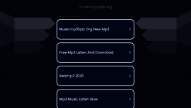 What Musicmp3spb.org website looked like in 2022 (1 year ago)