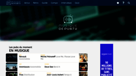 What Musiquedepub.tv website looked like in 2022 (1 year ago)