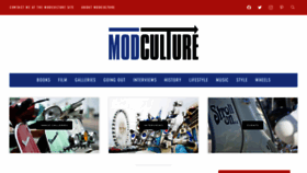 What Modculture.co.uk website looked like in 2022 (1 year ago)