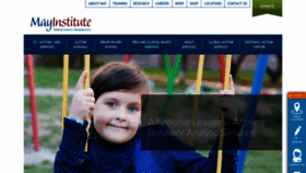 What Mayinstitute.org website looked like in 2022 (2 years ago)