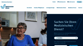 What Mdk.de website looked like in 2022 (1 year ago)