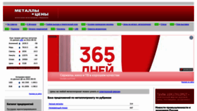 What Metal4u.ru website looked like in 2022 (1 year ago)
