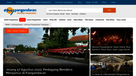 What Mypangandaran.com website looked like in 2022 (1 year ago)
