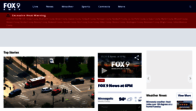 What Myfoxtwincities.com website looked like in 2022 (1 year ago)