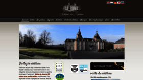 What Modave-castle.be website looked like in 2022 (1 year ago)