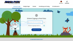 What Meinfototag.de website looked like in 2022 (1 year ago)