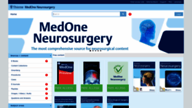 What Medone-neurosurgery.thieme.com website looked like in 2022 (1 year ago)