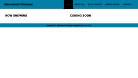What Meenakshicinemas.com website looked like in 2022 (1 year ago)