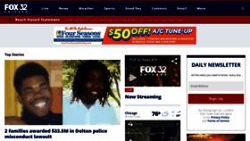 What Myfoxchicago.com website looked like in 2022 (1 year ago)