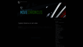 What Moviechronicles.com website looked like in 2022 (1 year ago)