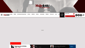 What Myhoustonmajic.com website looked like in 2022 (1 year ago)