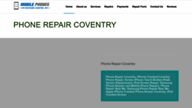 What Mobilephonesrepairs.co.uk website looked like in 2022 (2 years ago)