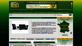 What Maison-domotique.com website looked like in 2022 (1 year ago)