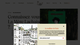 What Mylittleparis.com website looked like in 2022 (1 year ago)