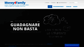 What Money4family.it website looked like in 2022 (1 year ago)