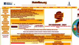 What Mondobirra.org website looked like in 2022 (1 year ago)