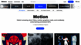What Motionserved.com website looked like in 2022 (2 years ago)