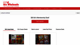 What Mybjswholesale.com website looked like in 2022 (1 year ago)
