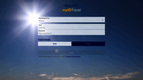 What Myidtravel.com website looked like in 2022 (1 year ago)