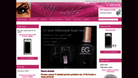 What Magiclashes.cz website looked like in 2022 (1 year ago)