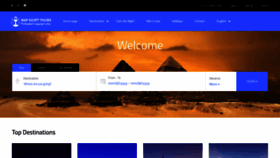 What Mapegypttours.com website looked like in 2022 (1 year ago)