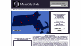 What Masscitistats.org website looked like in 2022 (1 year ago)