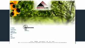 What Medialna.pl website looked like in 2022 (1 year ago)
