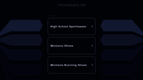What Mizunowave.net website looked like in 2022 (1 year ago)