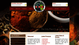 What Mmcspices.in website looked like in 2022 (1 year ago)