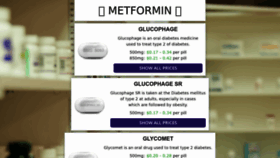 What Metforminhq.com website looked like in 2022 (1 year ago)