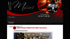 What Mallard-traiteur.fr website looked like in 2022 (1 year ago)