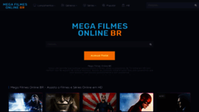What Megafilmessonlinebr.net website looked like in 2022 (1 year ago)